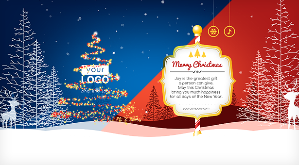 Christmas Card Magic Forest - 7